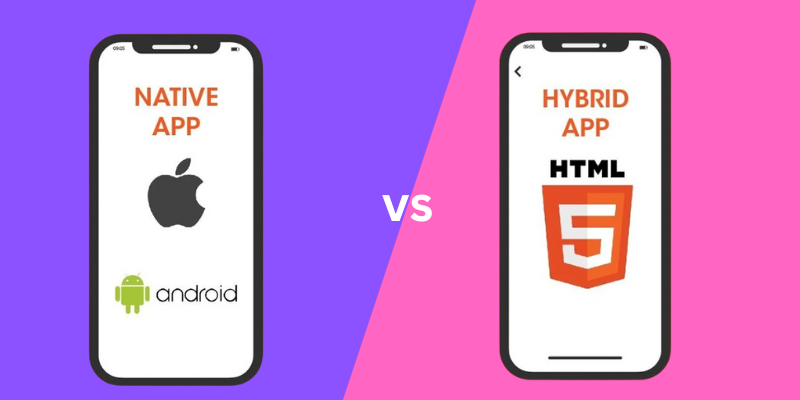 native vs hybrid mobile apps